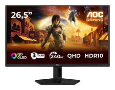 AOC Q27G41ZDF 26.5 Zoll QHD QD-OLED Gaming Monitor 240 Hz 16:9 DP/HDMI 0,03ms