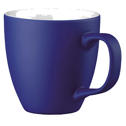 Porzellantasse Lorena, 450 ml, dunkelblau