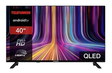 Telefunken QF40AO750S QLED Fernseher 40 Zoll Android Smart TV Full HD HDR 2026