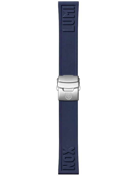 Luminox FPX.2406.41Q.K Kautschuk Armband [24 mm] dunkelblau