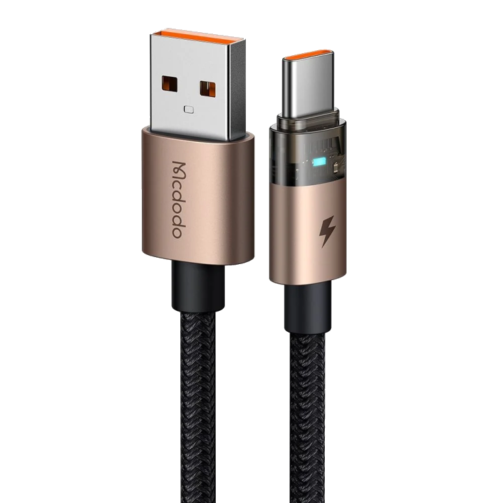 Daten- und Ladekabel USB-A - USB-C McDodo CA-6891, 66W, 1.2m, Gold