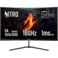 Acer Nitro ED270RS3bmiipx 180Hz Curved Gaming Monitor 27" 1ms FreeSync Premium