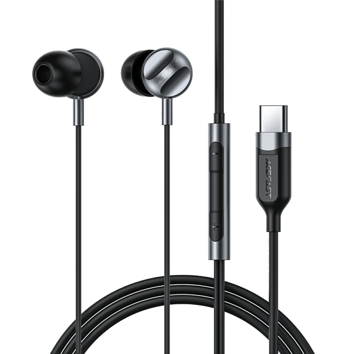 Handsfree USB-C Acefast L6, Schwarz
