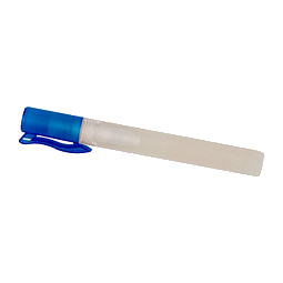 Alkoholisches Handreinigungsspray, 10 ml, blau