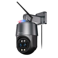4K 8MP überwachungskamera mit Dual-Objektiv Auto-Tracking 2,4/5GHz WIFI FX