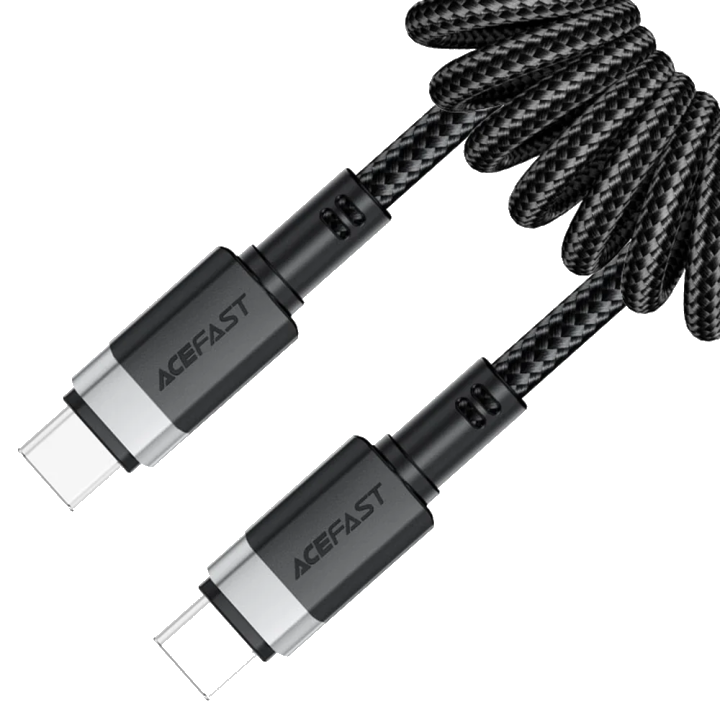 Daten- und Ladekabel USB-C - USB-C Acefast C14-03, 60W, 1,2m, Schwarz