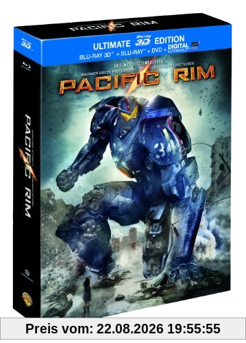 Pacific Rim - ULTIMATE EDITION DVD + BLU-RAY + BLU-RAY 3D [Ultimate Edition - Blu-ray 3D + Blu-ray + DVD + Copie digitale]