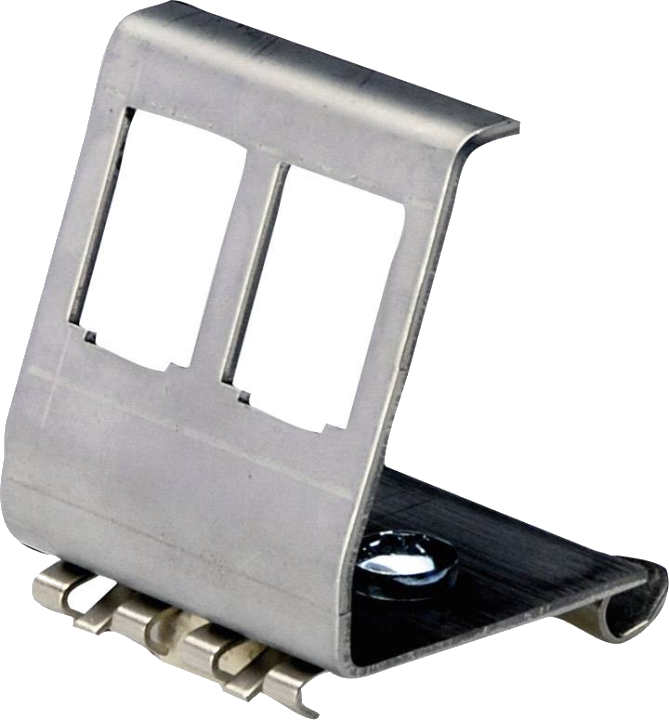 Digitus Hutschienenadapter für 2x Keystone Module