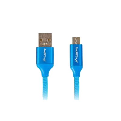 LANBERG USB Micro(M)->USB-A(M) 2.0 Kabel 1,0m PREMIUM QC 3.0