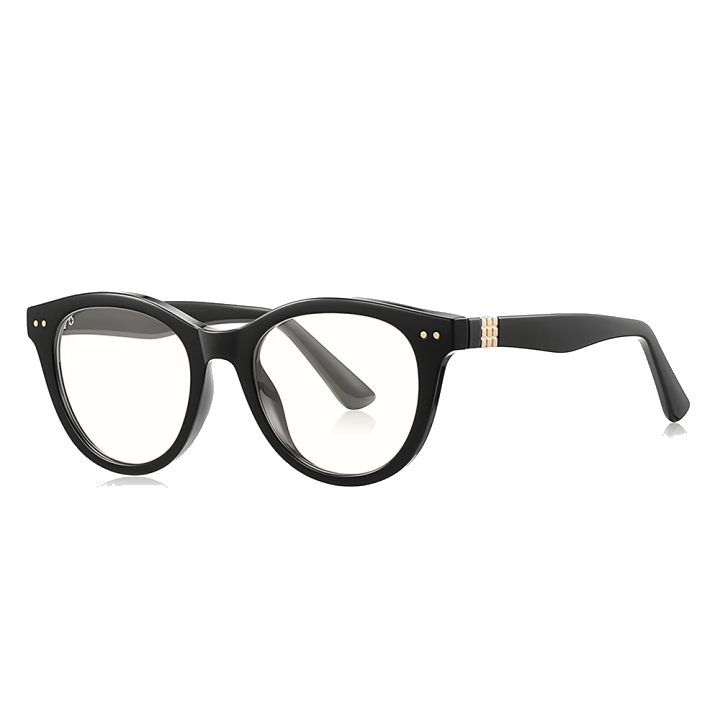 Computerbrille für Männer Techsuit 2231, Anti-Blue Light, Schwarz