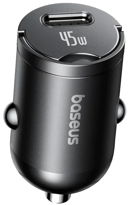 Auto-Ladegerät mit USB-C Kabel Baseus PrimeTrip VP2, 45W, 3A, 1 x USB-C, Schwarz C0206800