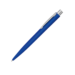 uma® Metall-Druckkugelschreiber Lumos Gum, blaue Mine, blau