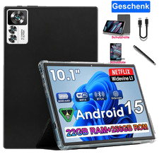 2026 Neu Gaming Tablet PC Android 15 22GB+256GB 1920 x 1200 IPS Octa-Core GMS AI