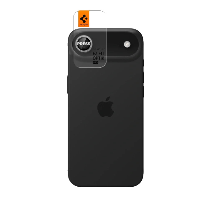 Schutzfolie Rückkamera Spigen GlastR EZ FIT Optik Pro für Apple iPhone 17 Air, Gehärtetes Glas, Silber AGL10132