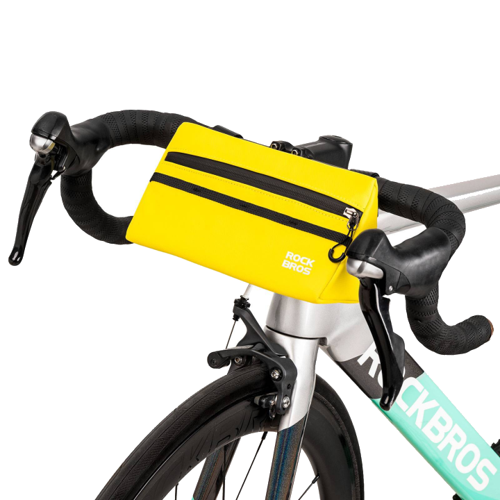 ROCKBROS Fahrrad Lenkertasche Fahrradtasche Fahrradkorb 6 Farbe ca. 1.3L - Gelb