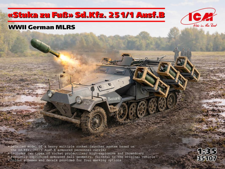 Stuka zu Fuß Sd.Kfz. 251/1 Ausf.B - WW II German MLRS