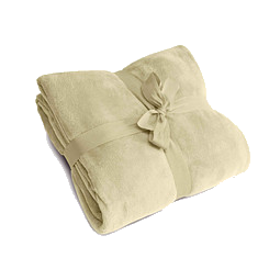 Microfleece-Kuscheldecke, sand