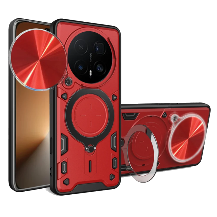 Hülle für Honor Magic8 Pro, Techsuit, CamGuard Pro, Rot