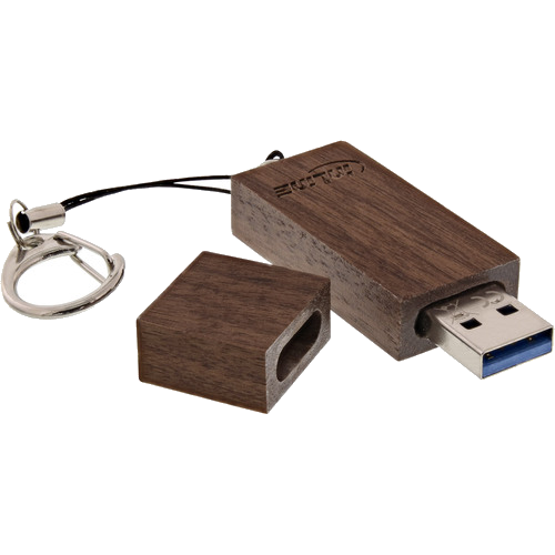 InLine woodstick USB-Stick 8 GB