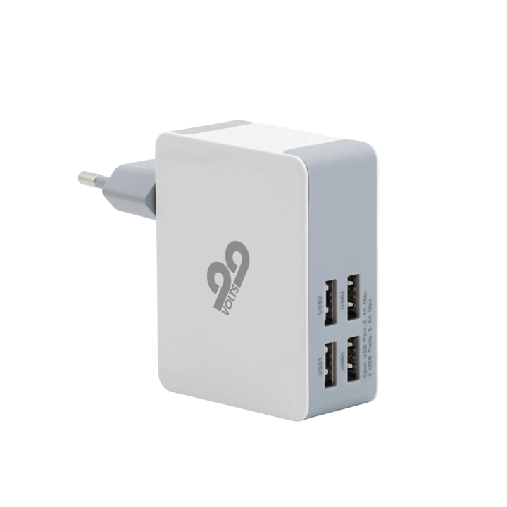 99VOLTS USB Power Adapter - 4 Anschlüsse