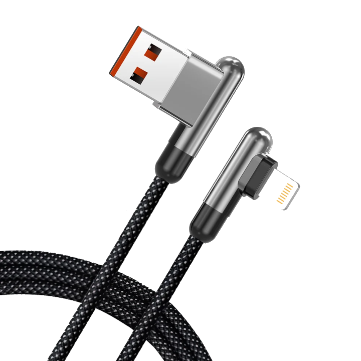 Daten- und Ladekabel USB-A - Lightning Lito LD13L, 18W, 1m, Schwarz