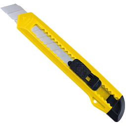 Cutter-Messer Big, gelb
