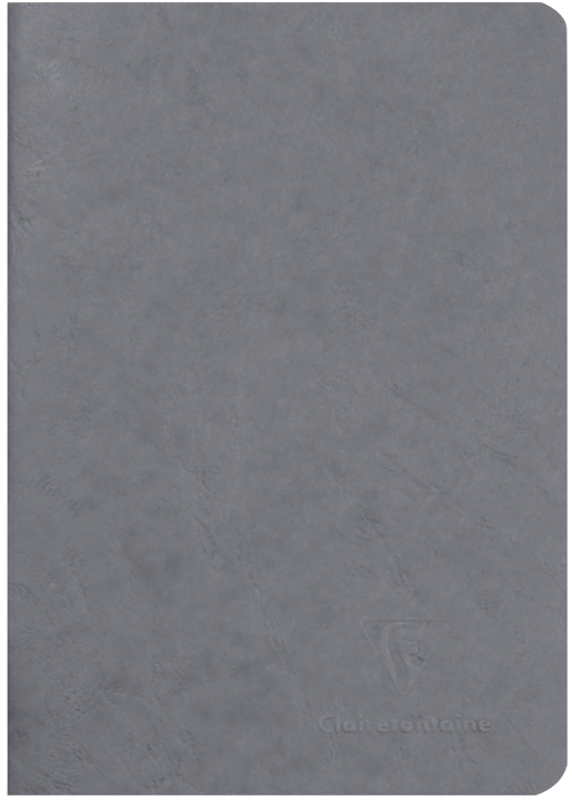 Clairefontaine Notizbuch AGE BAG, DIN A5, liniert, grau