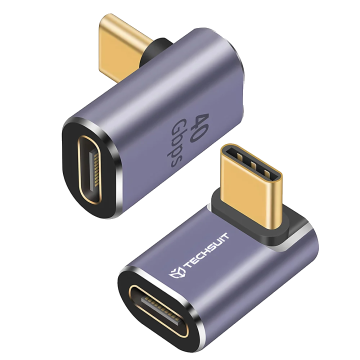 USB-C Daten- und Ladeadapter - USB-C Techsuit A12 TitanCoreX, Grau