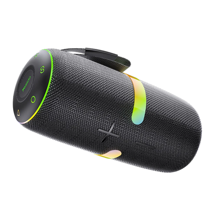 Tragbarer Bluetooth-Lautsprecher Yesido YSW22, 30W, RGB, wasserdicht, Schwarz
