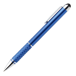 PENKO® Metall-Touch-Kugelschreiber Halifax, blaue Mine, blau