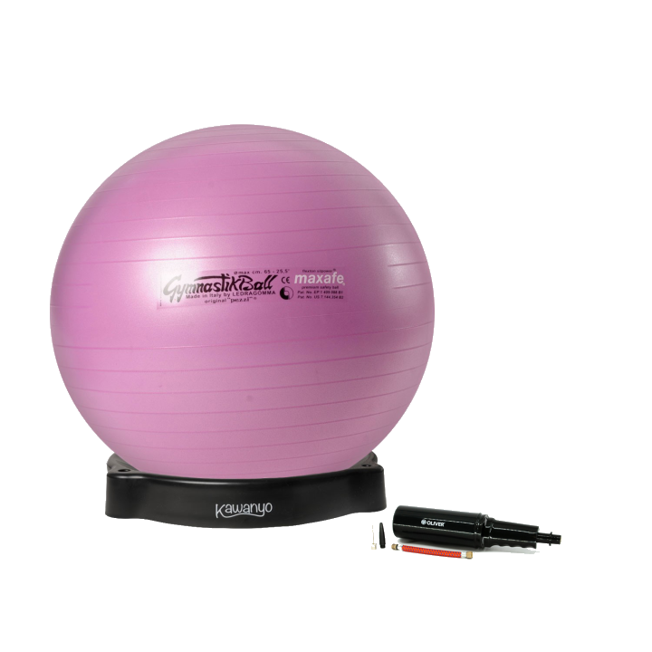 Original Pezzi® Gymnastikball MAXAFE m. Ballschale u. Pumpe