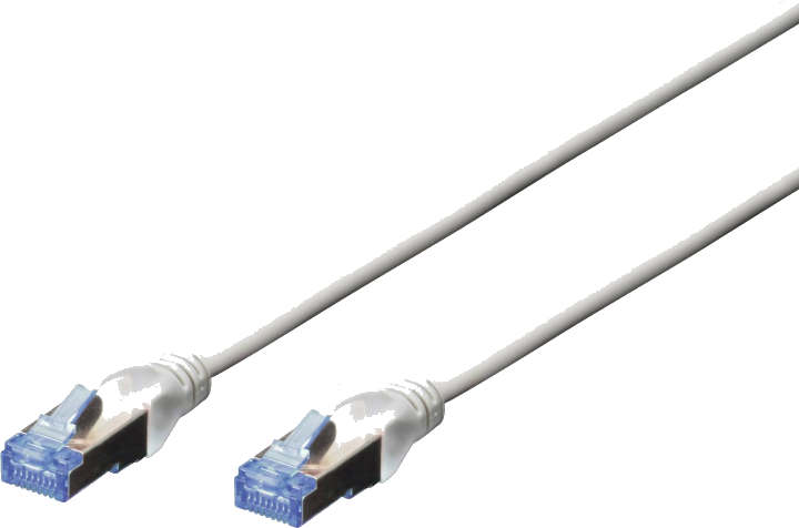 DIGITUS Patchkabel RJ45 SF/UTP Cat5e 5.00m grau Polybeutel