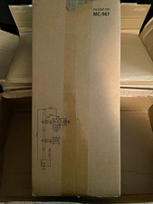 Maclean Brackets MC-967 Dual-Monitor Tischhalterung 13–27 Zoll VESA 75/100