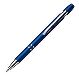 Kugelschreiber Stuttgart, blaue Mine, blau