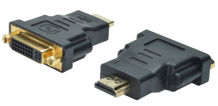 DIGITUS HDMI Adapter HDMI Typ A -> DVI(24+5) St/Bu Polybeutel
