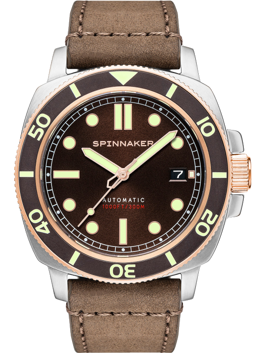 Spinnaker SP-5088-04 Hull Diver Automatik Herrenuhr 42mm 30ATM