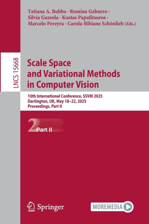 Scale Space and Variational Methods in Computer Vision