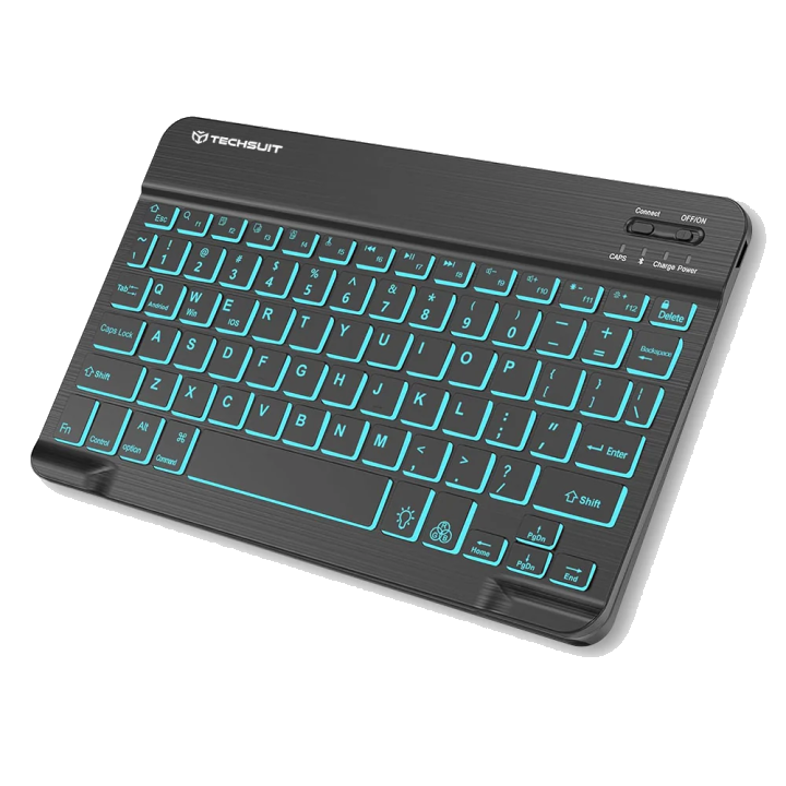 Wireless-Tastatur Techsuit WK1, RGB, Schwarz