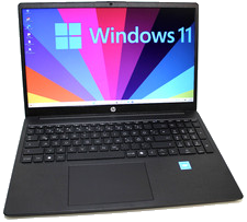 Wie *neu* schicker moderner HP 15" Laptop Intel N100 3.4 Ghz 128 GB SSD 8 GB RAM