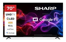 Sharp 70HP5765E QLED Fernseher 70 Zoll Google Smart TV 4K HDR Dolby Vision 2026