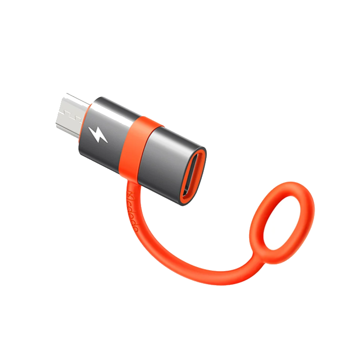 USB-C - microUSB Daten- und Ladeadapter McDodo OT-3820, Grau