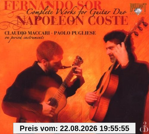 Sor & Coste: Complete Works For Guitar Duo