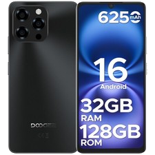 DOOGEE Note 58 Android 16 Handy Ohne Vertrag 6250mAh 32GB+128GB Smartphone NFC