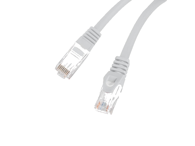 LANBERG Patchkabel CAT.6 UTP LSZH CU 0,5m Fluke Zert. gr