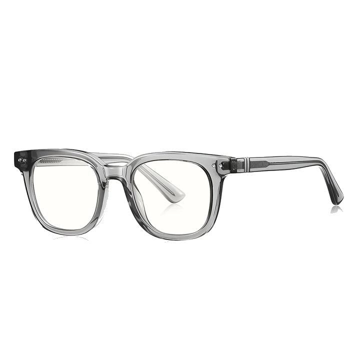 Computerbrille für Männer Techsuit 2229, Anti-Blau-Licht, Grau