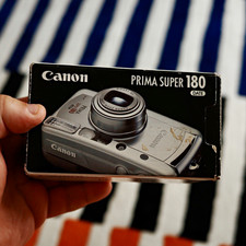 Canon Prima Super 180 35mm Kompaktkamera Autofokus Top Zustand.