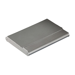 reflects® Visitenkartenbox Halifax, silber