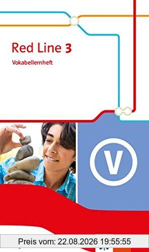 Red Line 3. Ausgabe Bayern: Vokabellernheft Klasse 7 (Red Line. Ausgabe für Bayern ab 2017)