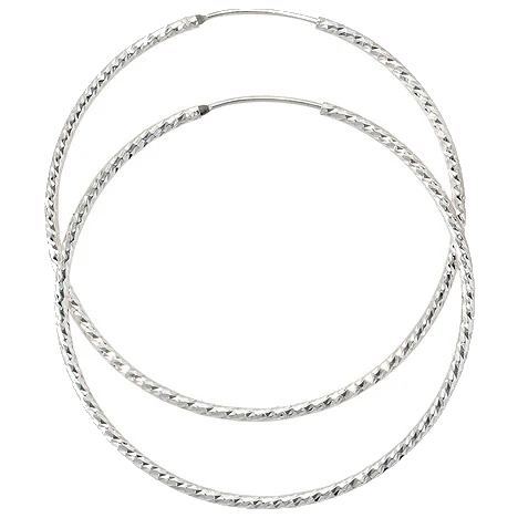 Creolen rund 925 Sterling Silber Ohrringe Silberohrringe Silbercreolen