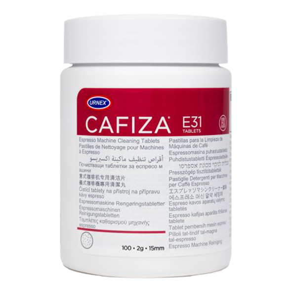 Urnex Cafiza E31, 100 Espressomaschinen Reinigungstabletten